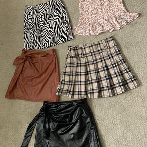 Shein 5 Skirt bundle